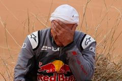 9. etapa Rallye Dakar 2023: havárie Carlose Sainze