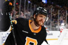 NHL Boston Bruins David Pastrňák