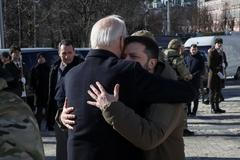 Joe Biden, Volodymyr Zelenskyj, Kyjev.