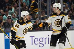 NHL: Boston Bruins at Seattle Kraken