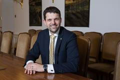 Náměstek ministra životního prostředí a kandidát na ministra životního prostředí Petr Hladík z KDU-ČSL