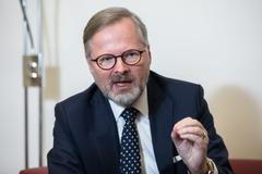 Premiér Petr Fiala ODS