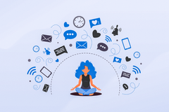 Samsung - komerční obsah - infografika - ikona