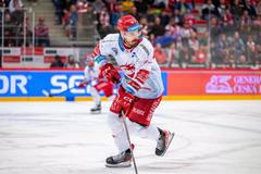 6. finále extraligy, Třinec - Hradec, Daniel Voženílek