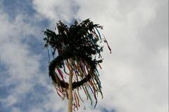 První máj - Svátek práce - májka