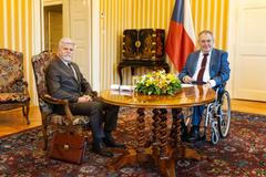 Miloš Zeman Petr Pavel