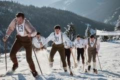 Poslední závod se natáčel v extrémních podmínkách. Herci museli projít kurzem otužování