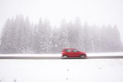 Lipno nad Vltavou v zimě, turismus, sníh