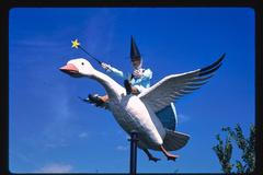 John Margolies: fotografie ze série Roadside America - reklamní poutače u silnic na americkém venkově v 70. až 90. letech