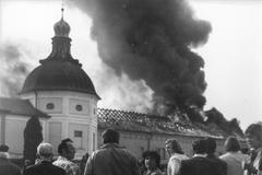 Svatá Hora, Příbram, požár, historie, výročí, poutní místo, Domácí