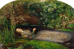 John Everett Millais: Ofélie