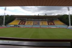 Juliska, stadion Dukla Praha, červenec 2020, 60 let od prvního zápasu