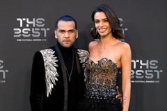 fotbal, galavečer FIFA 2018, Dani Alves a Joana Sanzová