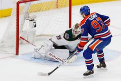 NHL: Arizona Coyotes at Edmonton Oilers