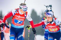 biatlon, MS 2023, Oberhof, štafeta, ženy