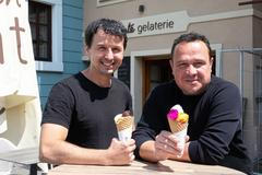 Bonté Gelaterie Beroun, zrmzlina, gastronomie, sladké, cukr, stravování