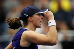 Iga Swiateková ve finále Ostrava Open 2022