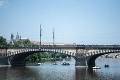 Horko, Praha, letní den, léto, počasí