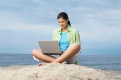 Práce, dovolená, pláž