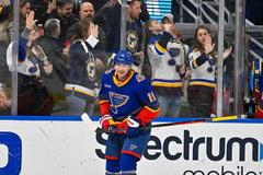 NHL St. Louis Blues Jakub Vrána