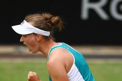 Barbora Krejčíková v semifinále v San Diegu