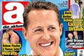 Titulní stránka časopisu Die Aktuelle s falešným rozvorem s Michaelem Schumacherem