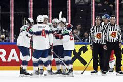 Američané slaví gól ve čtvrtfinále Česko - USA na MS 2023