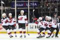 NHL: Stanley Cup Playoffs-New Jersey Devils at New York Rangers