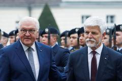 Frank-Walter Steinmeier a Petr Pavel.