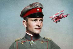 Rudý baron, Manfred von Richthofen, pilot, stíhací pilot, první světová válka, Německo, Magazín