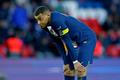 Kylian Mbappé v zápase PSG proti Rennes