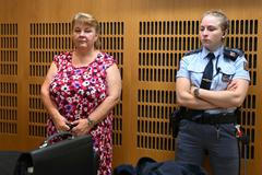 Martina Bendářová u soudu