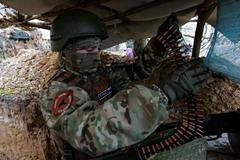 Záběry ukazují těžké boje v zákopech v Záporožské oblasti