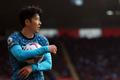 Son Heung-min v zápase Tottenhamu na hřišti Southamptonu