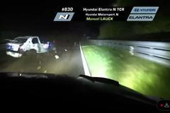 Havárie Dacie Logan ve čtyřiadvacetihodinovce na Nürburgringu