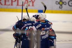 Vítkovice - Brno, čtvrtfinále extraligy 2023 1. zápas