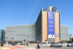 Berlaymont, hlavní sídlo Evropské komise, Brusel, Belgie