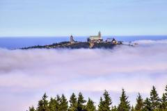 Krušné hory, hory, Česko, příroda, CHKO