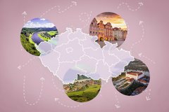 Výlety v pohraničí - infografika