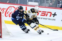 NHL: Boston Bruins at Winnipeg Jets