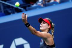 Eugenie Bouchardová na US Open 2017