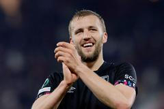 fotbal, Evropská konferenční liga 2022/2023, semifinále, odveta, AZ Alkmaar - West Ham United, Tomáš Souček