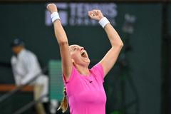 Sestřih utkání Kvitová - Pegulaová
