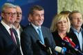 Andrej Babiš Karel Havlíček Alena Schillerová ANO