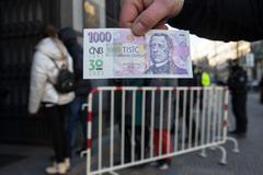 ČNB - Česká národní banka - výroční bankovka tisíc korun - fronta