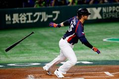 Martin Červenka v zápase World Baseball Classic 2023