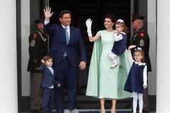 USA Ron DeSantis rodina