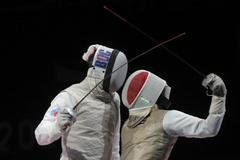 Fencing - Men's Team Foil - Gold medal match