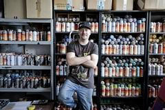 David Strauzz, umělec, street art