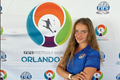 Lucia Čermáková na MS ve footgolfu v Orlandu